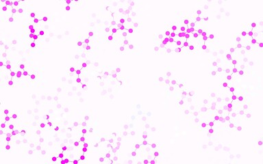 Light Purple, Pink vector texture with artificial intelligence concept.