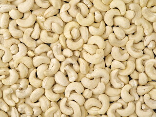 Cashews nut background