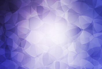 Obraz premium Light Purple vector low poly background.