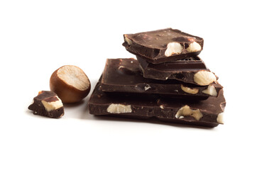 Chocolate with hazelnut