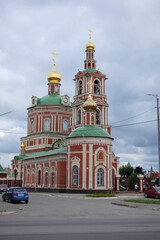 Fototapeta na wymiar Buildings and architecture of the city . Yoshkar-Ola. Russia