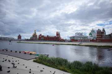 Buildings and architecture of the city . Yoshkar-Ola. Russia