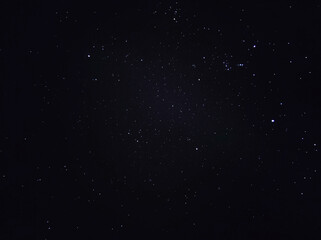 Real night sky with stars