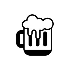  Beer Vector Icon style illustration. EPS 10 File