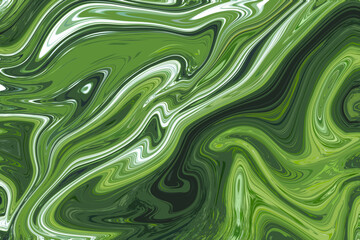 Abstract background fluid acrylic painting. Neon Liquid texture. illustration in the fluid art style