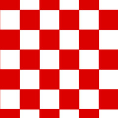 red and white racing and checkered pattern background.