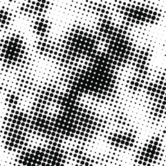 Abstract halftone dotted pattern background texture. Monochrome vector pattern with dot .