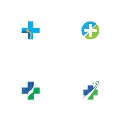 Fototapeta premium Health Medical Logo template vector