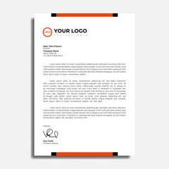 Letterhead Design Template 