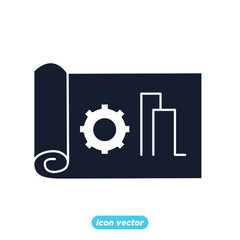 Engineering People icon. People Teamwork Engineering symbol template for graphic and web design collection logo vector illustration