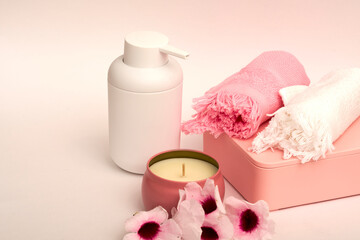 products for spa and relaxation with aromatherapy