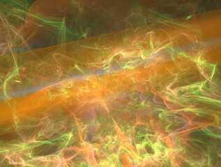 Imaginatory fractal background Image