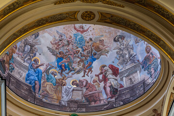 Isernia, Molise. The Cathedral of St. Peter the Apostle is the most important Catholic building of...