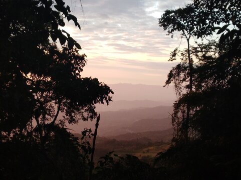 Sunset - tropical mountain - Mountains - Chicaque - Colombia