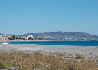 Mare Jonio scaldato da uno splendido sole in una giornata d'inverno