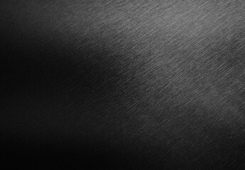Black metallic gradient texture background with horizontal highlights