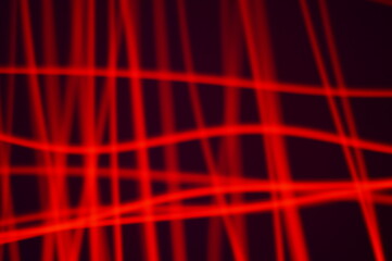
Red smeared luminous neon on black background. Irregular lines of energy in space.
Composition of red light, traces of red path. Illustration 3d - being a background for inscriptions or graphics.
