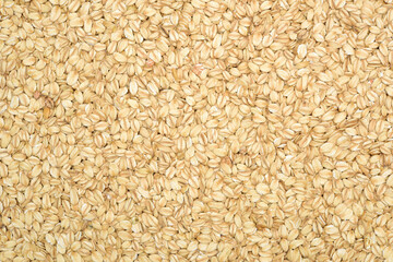 The texture of oatmeal.