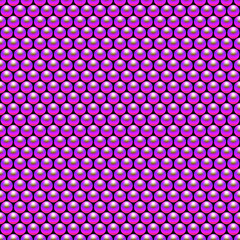 Creative background with pink beads. Seamless vector illustration. 