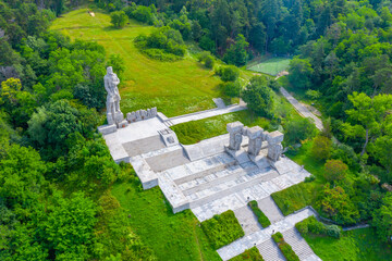 National memorial complex Hristo Botev in Kalofer in Bulgaria
