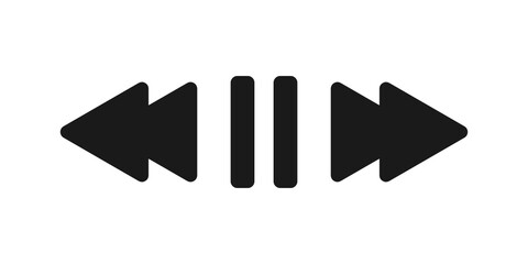 playback and pause button icon for web and apps