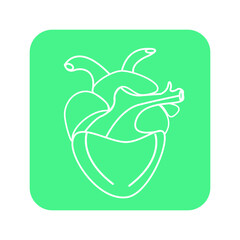 Human Heart Icon