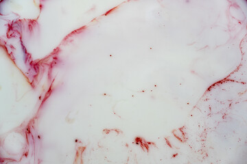 Red and White abstract background