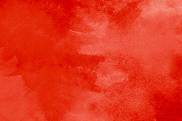 Abstract red watercolor background texture