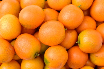 kumquat on white background