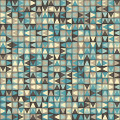 Abstract Geometric Pattern generative computational art illustration