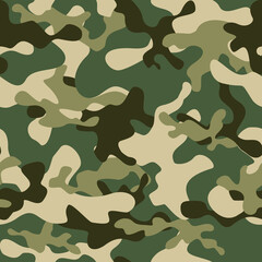 
Light vector camouflage pattern, modern print. Summer design