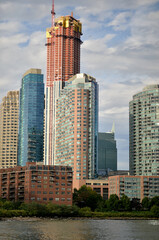 Fototapeta na wymiar New York city skyline. USA