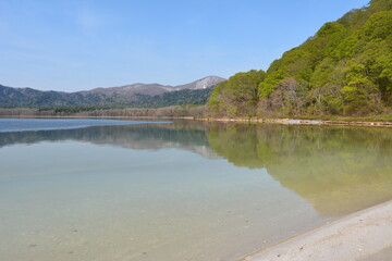 恐山の湖