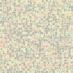 Fototapeta premium Abstract Geometric Pattern generative computational art illustration