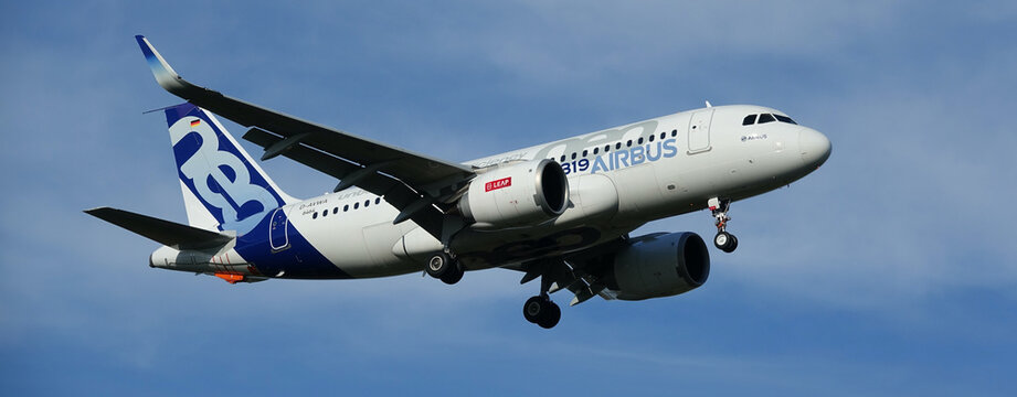 banni&egrave;re airbus a 319 neo