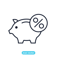 Credit and Loan icon. Credit and Loan symbol template for graphic and web design collection logo vector illustration