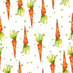 Carrot pattern Carrot paper Carrot digital paper carrot scrapbookbook carrot fabric pattern textile pattern baby clothing pattern