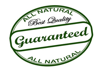 All natural guaranteed