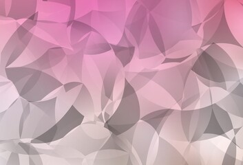 Fototapeta premium Light Pink, Yellow vector abstract mosaic pattern.