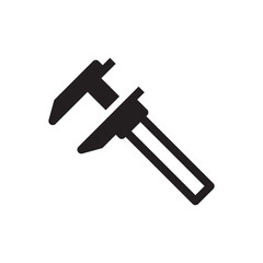 Caliper icon sign symbol vector	