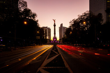 Mexico City After Sunset