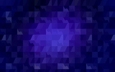 Light Orange vector polygon abstract background.