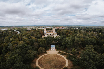Front view of Belvedere palace in Potsdam - obrazy, fototapety, plakaty