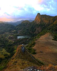 landscape in the mountains