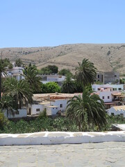 Fototapeta na wymiar the view from the park of Betancuria, Fuerteventura, June 