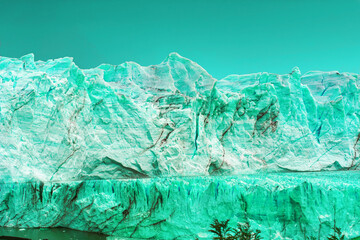iceberg in the mountains, iceberg in polar regions