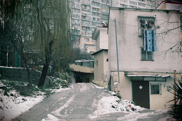 street in the town