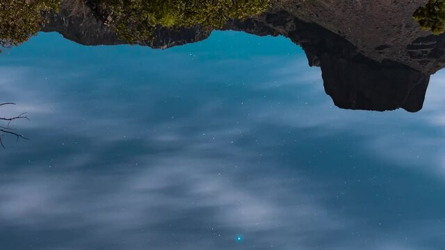 4K Texas Ranch Time Lapse Night Stars Clouds Emory Peak Chisos Basin