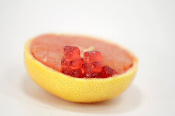  the bear bath in fruit juice 