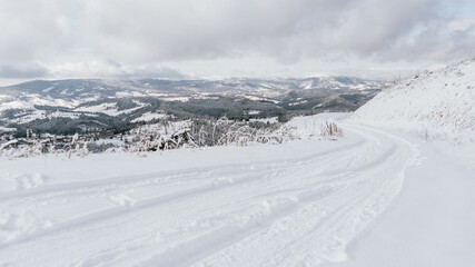 A walk in the mountains on the weekend